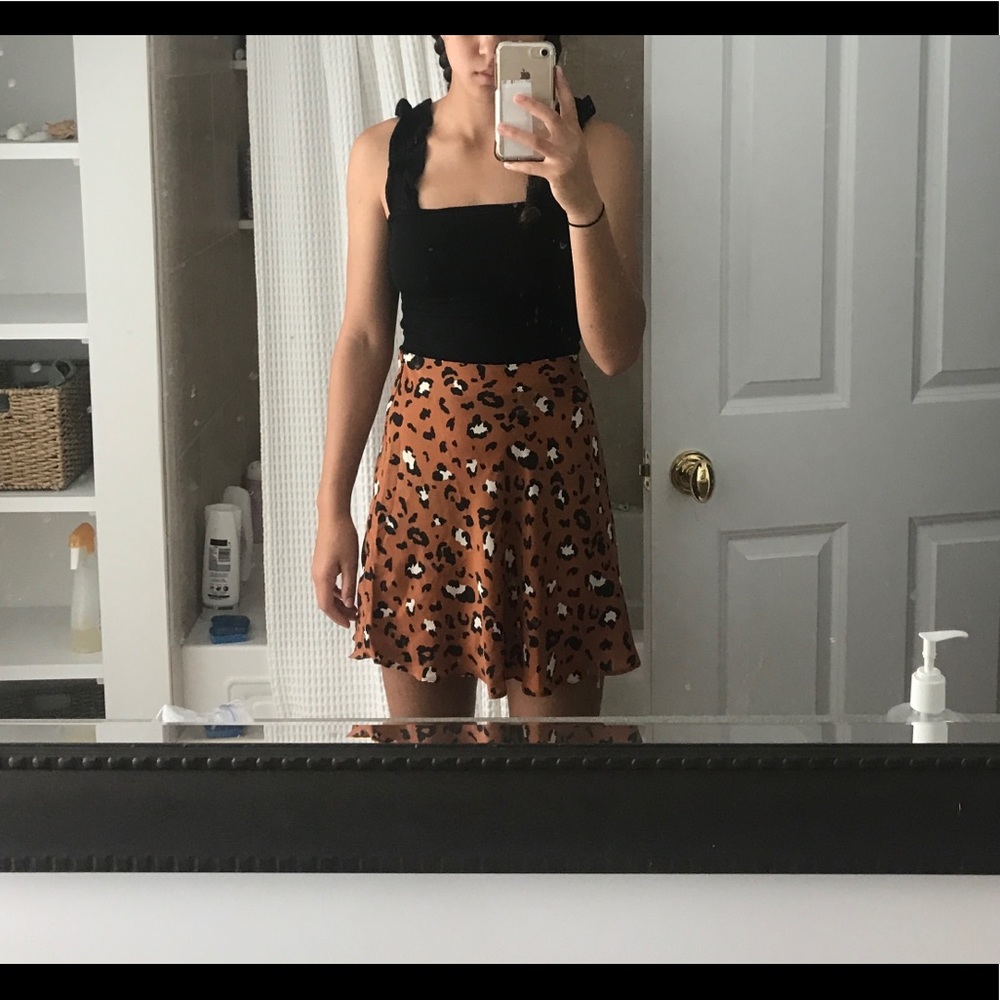 Urban outfitters cheetah/leopard skirt